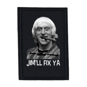 Jim'll Fix Ya - PR01 Portrait 8cm x 12cm Rectangle Sew-On Patch Thumbnail