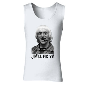 Jim'll Fix Ya - GD77 Softstyle® Ladies' Tank Top Thumbnail