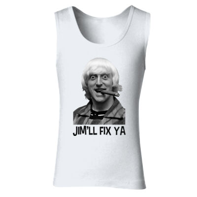 Jim'll Fix Ya - GD77 Softstyle® Ladies' Tank Top Thumbnail