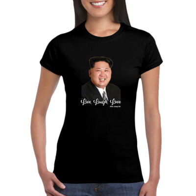Live, Laugh, Love - GD72 Softstyle® Ladies' T-Shirt Thumbnail