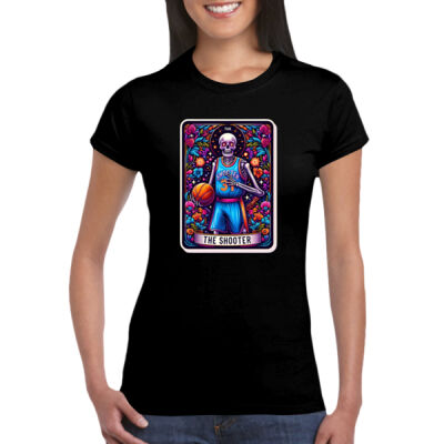 02 The Shooter - GD72 Softstyle® Ladies' T-Shirt Thumbnail