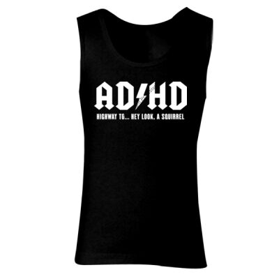 ADHD - Highway to... - GD77 Softstyle® Ladies' Tank Top Thumbnail