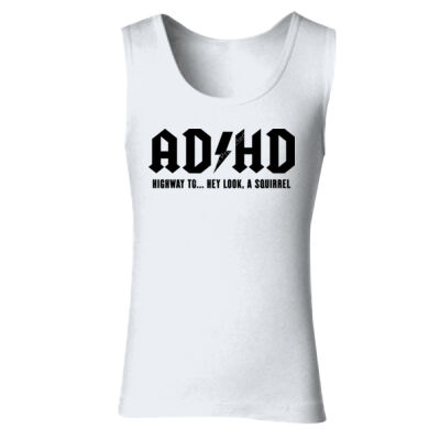 ADHD - Highway to... - GD77 Softstyle® Ladies' Tank Top Thumbnail