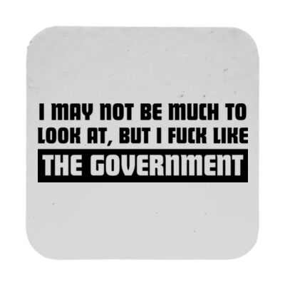 The Government - 9cm Square Hardback Drinks Coaster Thumbnail