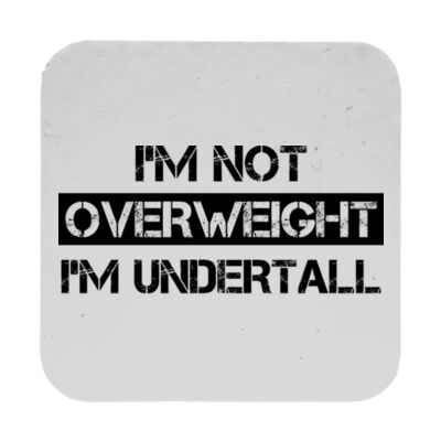 Undertall - 9cm Square Hardback Drinks Coaster Thumbnail